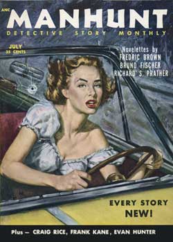Manhunt No. 7 July 1953