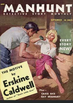 Manhunt No. 9 Sept. 1953