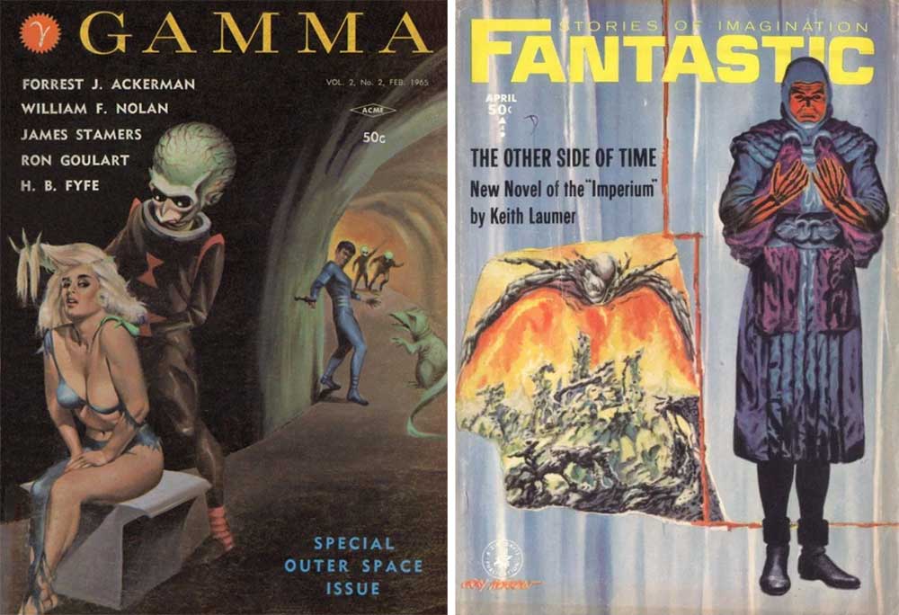 Gamma Feb 1965 and Fantastic Apr 1965