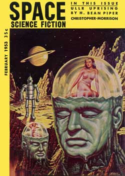 Space Science Fiction Feb. 1953