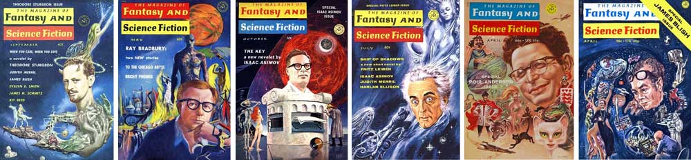 Author tribute issues of F&SF