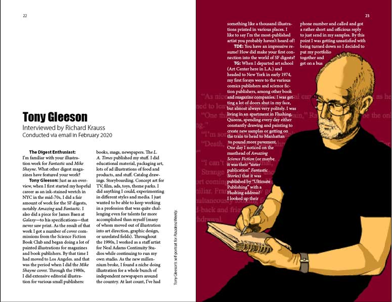 Tony Gleeson Interview