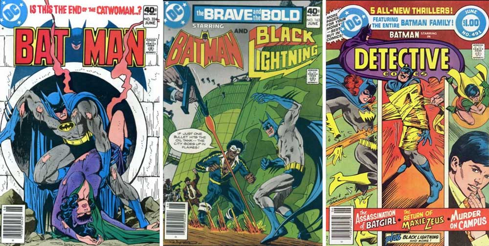 Batman 234, Brave and Bold 163, Detective 491