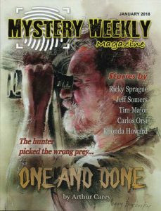 Mystery Weekly Magazine Jan. 2018 cover