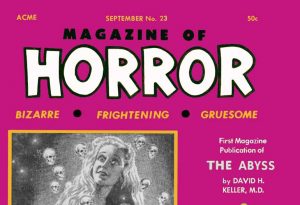 Magazine of Horror #23 masthead