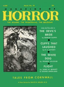 Magazine of Horror #26 March 1969 cover