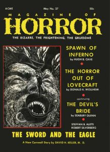 Magazine of Horror #27 May 1969 cover