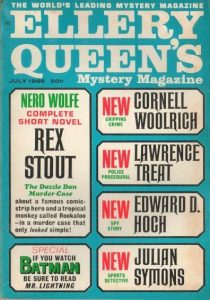 Ellery Queen July 1966 cover