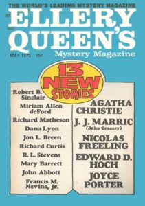 EQMM May 1972 cover