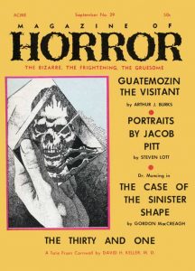Magazine of Horror #29 cover