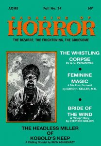 Magazine of Horror #34 cover