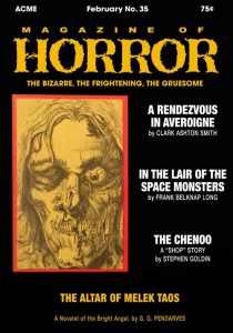Magazine of Horror #35 cover