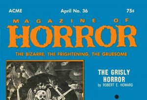 Magazine of Horror #36 masthead
