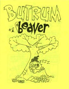 Butrum Beaver No. 1 cover