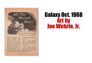 Galaxy Oct. 1968 Art by Joe Wehrle, Jr.