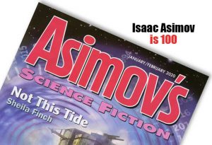 Isaac Asimov is 100