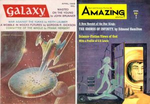 Galaxy Apr 1965 & Amazing Apr 1965