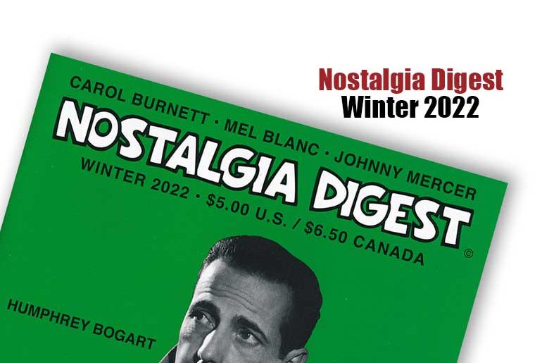 Nostalgia Digest Winter 2022