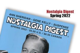 Nostalgia Digest Spring 2022